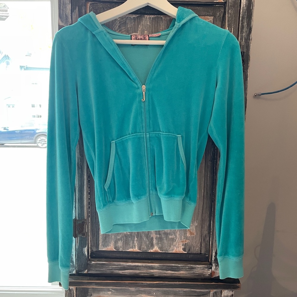 Juicy Couture zip-up, size S